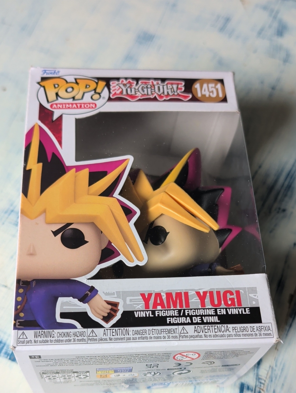 Funko Yami Yugi Vinyl Figure - Yellow, Black, Pink
